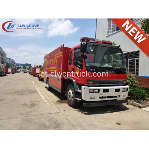 Caminhão de bombeiros brandnew da fonte do oxigênio de ISUZU FTR